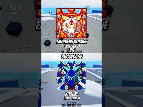 Empyrean Kitsune vs Regular Kitsune #bloxfruit #roblox #dispecs #bloxfruits