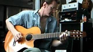 "Country Roads"  Guitar solo Chet Atkins style demonstration