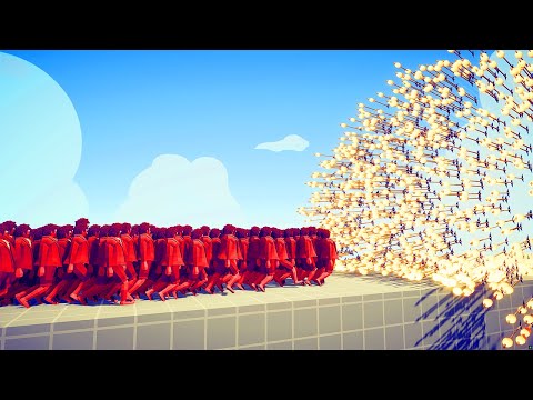 100X HALFLİNG vs EVERY GOD - Totally Accurate Battle Simulator TABS