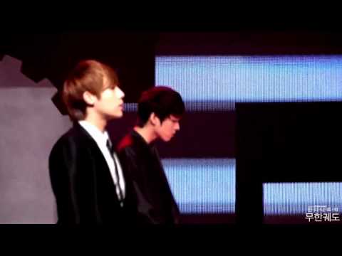 [Fancam] 111206 SHOW K MUSIC, Infinite-Tic Toc Intro (WOOHYUN, SUNGGYU, L)