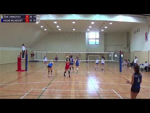 15.1.2022., PH JUNIORKE, GRUPA A, ŽOK VINKOVCI - HAOK MLADOST