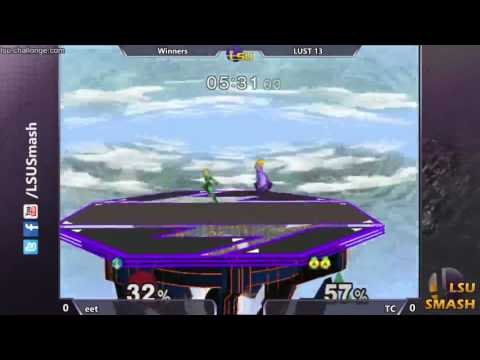 LUST 13 Melee Singles - eet (Peach) vs TC (Sheik)