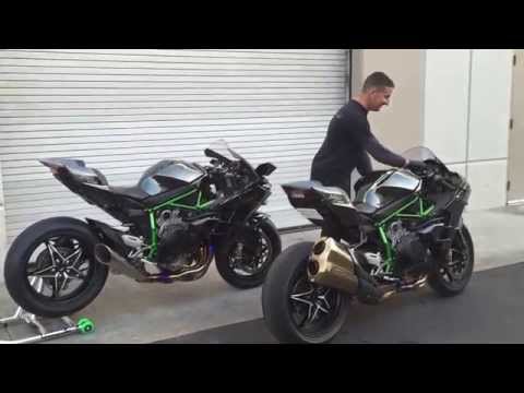 Hear Kawasaki's H2 & H2R Roar - Which is LOUDER?