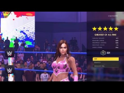 WWE 2K22 - Play Match 26 - Isabela Morales VS Ariane Jones