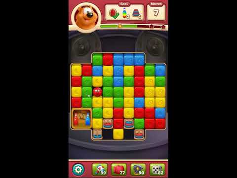 Toon Blast Level 3457 - NO BOOSTERS 🐻🐺🐱 | SKILLGAMING ✔️