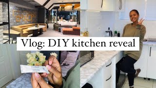 VLOG | DIY Small Kitchen Reveal and more