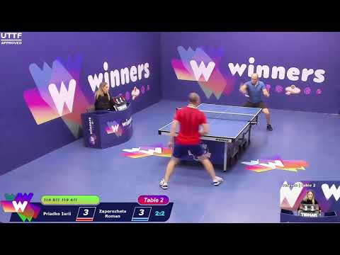 WINners CUP table 2  27.12  Priadko Iurii - Zaporozhets Roman  16:00