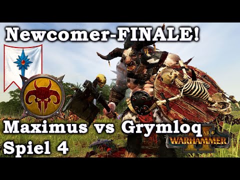 FINALE Newcomer Turnier Maximus vs Grymloq 4 -  Hochelfen vs Tiermenschen...wieder mit Ton