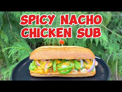Spicy Nacho Chicken Sub Recipe (Subway Inspired) How to Subway-Style Spicy Chicken Nacho Sub।