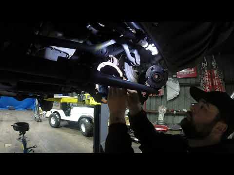 Jeep JK Eaton E locker install D30