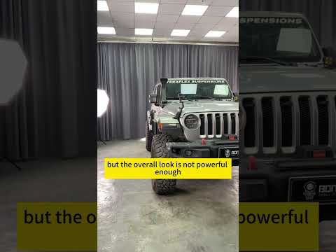 Jeep Wrangler wheel spacers install