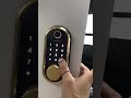 Smonet Y Smart Lock How to lock the door from outside