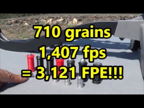 AEA Zeus .72cal (1,600 FPS with 3,100 FPE!!!)