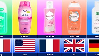 Female Intimate Washing Brands From Different Countries