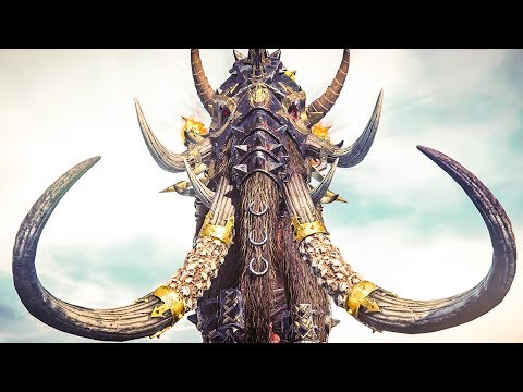 Mammoths Attack: Norsca vs The Empire - Total War WARHAMMER Cinematic Battle