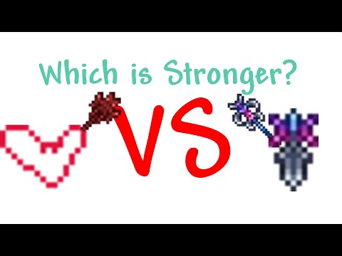 Sanguine Staff VS Blade Staff, Which one is Better in Terraria?