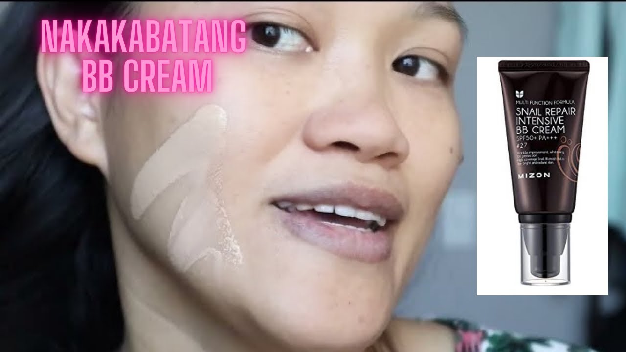 MIZON SNAIL REPAIR INTENSIVE BB CREAM | REVIEW + FIRST IMPRESSION | PINAYBEAUTYREVIEW