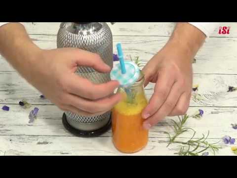 Vitaminbombe mit dem ISI Soda Siphone - das Rezept dazu - probiert es