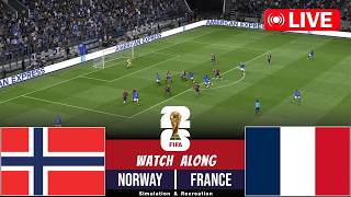 Norway vs France | FIFA World Cup - Round 3 - 2026 | PES 21 Video Game - Simulation