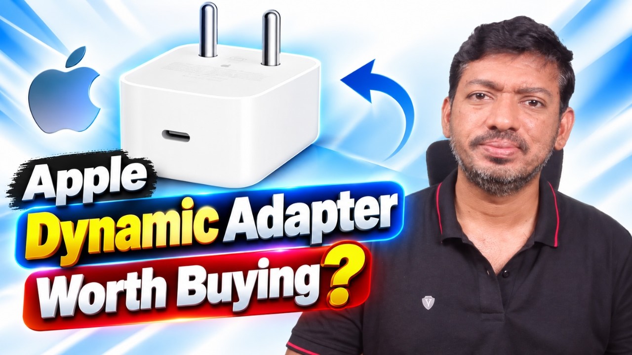 Apple Dynamic Power Adapter Charger for iPhone | 40W to 60W Max