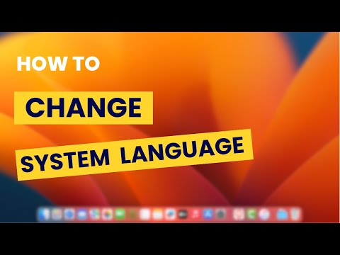 How To Change the System Language on Mac OS