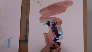 Portrait Advanced - Malerei - "3 Übungen zu der von mir entwickelten Malerei der Offenen Form" (Level 2-3)