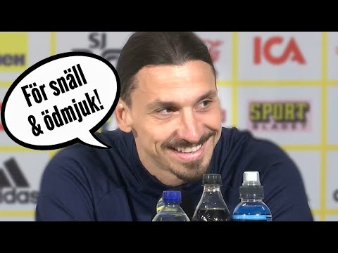 Zlatans presskonferens – BEST OF!
