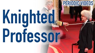 The Professor is knighted at Buckingham Palace