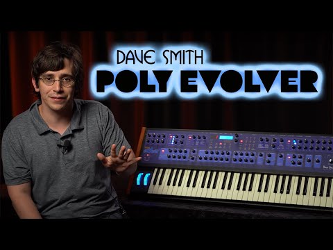 Dave Smith Instruments Poly Evolver 61-Key 4-Voice Polyphonic Synthesizer 2005 - 2011 - Blue with Wood Sides image 15