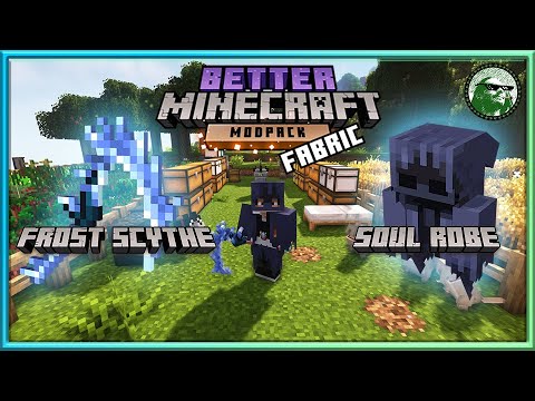 Insane Minecraft Mods: Soul Robes & Frost Scythe!