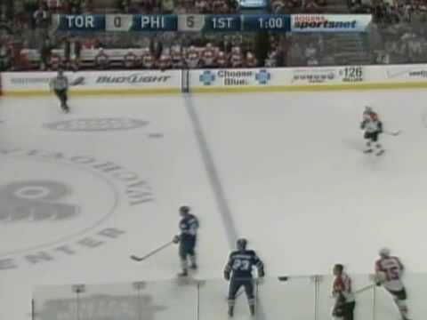 Luke Schenn vs Scott Hartnell