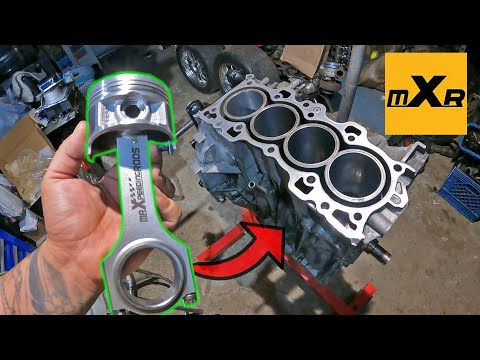 MAXPEEDINGROD B18 H-BEAM RODS + Nippon PR3 Pistons | ALL MOTOR Build
