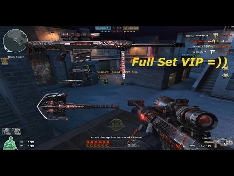 Crossfire NA 2.0: Barret M82A1 Obsidian Beast + Full set VIP - MERRY CHRISTMAS