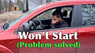 Dodge Journey won’t start/ Key fob not working problem found explained and solved