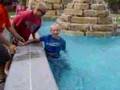 Justin Getting Thrown Into The Fountain