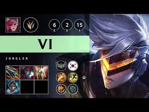 Vi Jungle vs Viego - KR Challenger Patch 25.21