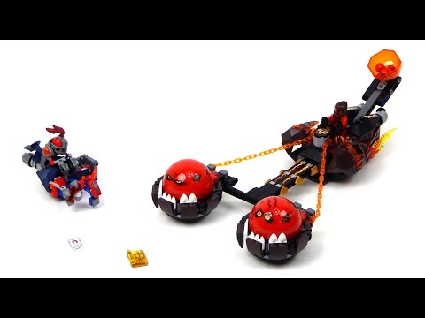 Vidéo LEGO Nexo Knights 70314 : Le chariot du Chaos du Maître des bêtes