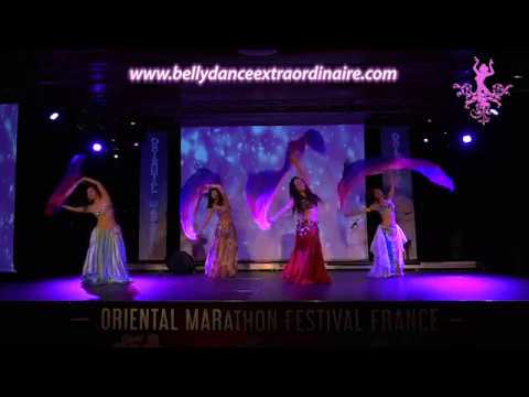 BE students - Veil Oriental Dance in France, 2019