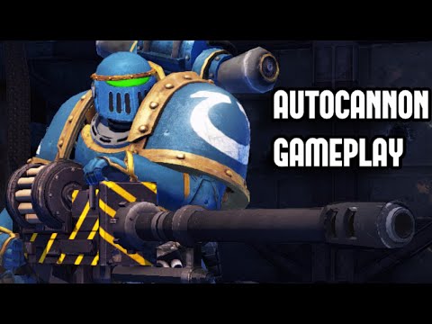 AUTOCANNON GAMEPLAY: 30k Ultramarines vs Orks! - Warhammer 40k: Space Marine, Augmented Mod