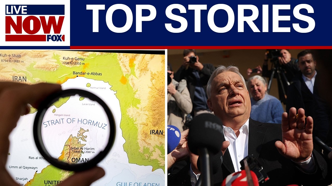 TOP STORIES: Hormuz Strait blockade begins, Hungarian PM Orban loses, more headlines