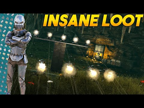 Raiding Cheaters Out Of Pearl Cave For Duped Loot - ARK