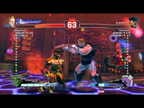SSF4 AE: pikagoma (Abel) vs hanada99 (Dictator) - Ranked Match (720p HD)