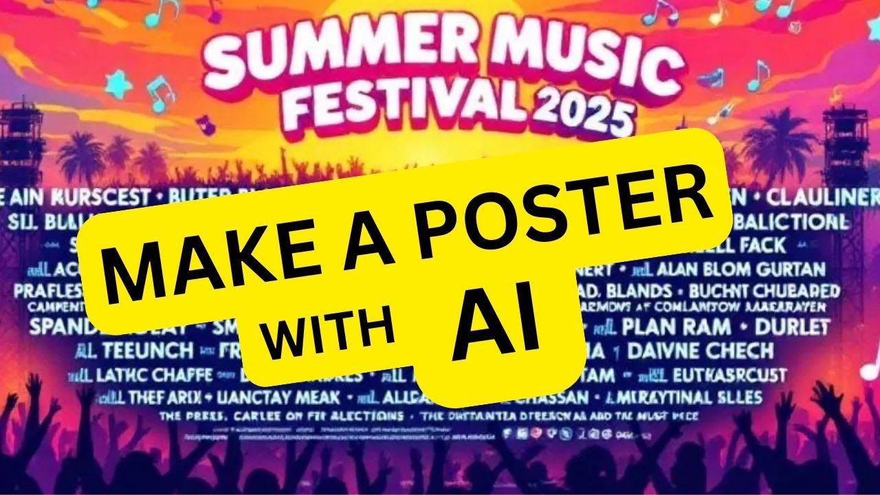 How to Create Awesome Posters Quickly Using AI