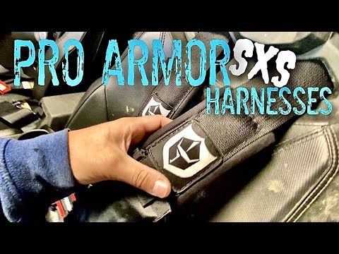 Pro Armor 3" Harnesses on 2020 Polaris RZR Pro Xp