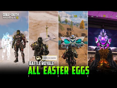 All Mythic Characters Hidden Easter Eggs CODM - Secret Places COD Mobile