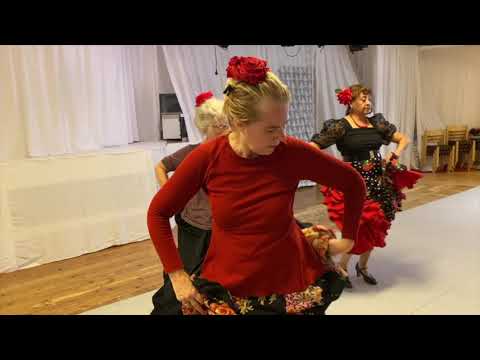 Karin nybörjar-2 klass om Flamenco Center -