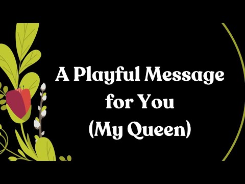 A Deep Love Message for Her 💛💜 The Queen Who Stole My Heart (You’ve Got Me Hooked, Babe)