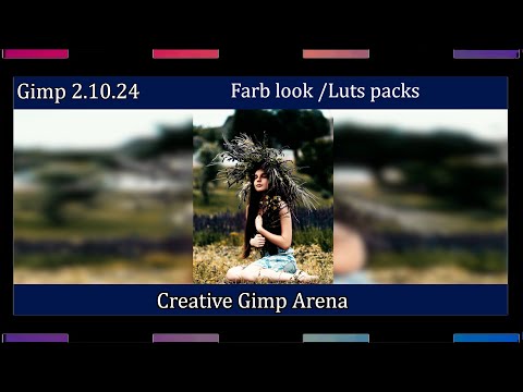 gimp 2.10.24 Color looks/Color Luts  Deutsch