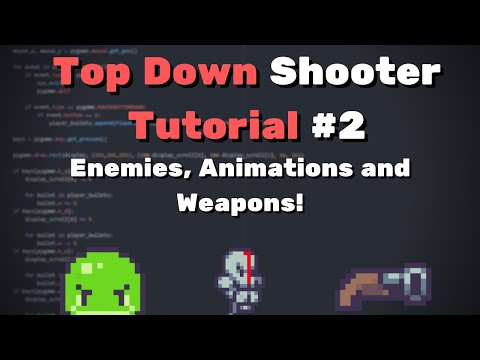 Pygame Shooter Tutorial #2 - Animations, Weapons and Enemies!