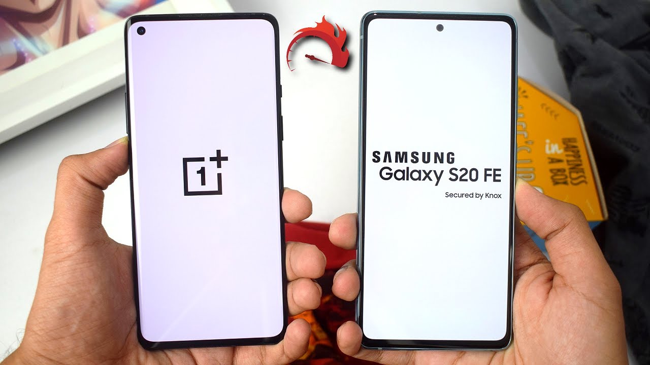 Galaxy S20 FE vs OnePlus 8 - SPEED TEST!